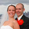 Audra & Nate - Seattle wedding at Alki Beach