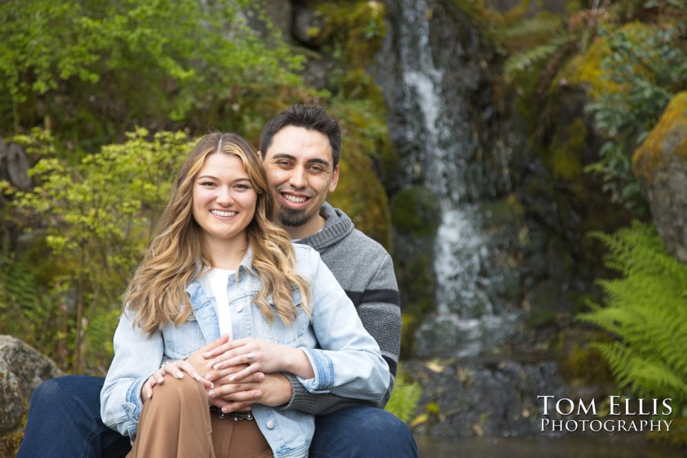 Jesse surprises Alayna with a marriage proposal in Seattle's Kubota Garden