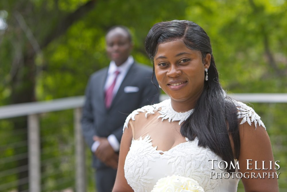 Gina and Allan have an elopement wedding at the Seattle Municipal Courthouse