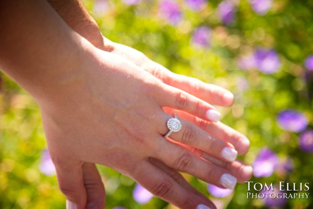 Ryan proposed to Ashley at the Chihuly Garden and Glass in Seattle. Tom Ellis Photography, Seattle proposal and engagement photographer