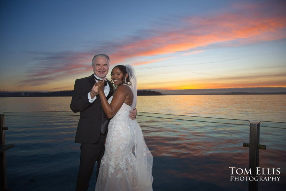 Sneak Peek from Daniel and Bancy's wedding at the Edgewater Seattle